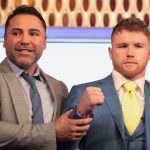 'Canelo' Álvarez y De la Hoya a punto de los golpes; el campeón acusa de robo al promotor