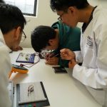 Estudiantes de la Unidad Académica Especializada de Formación Técnica y Tecnológica, Salvador Allende, de la Universidad de Cuenca (Ucuenca Tec).