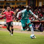 Lucas Mancinelli ante Libertad por LigaPro: Foto: Libertad FC