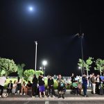 Numerosos vecinos y de otros puntos del Golfo de Nápoles pasaron la noche en la calle, asustados, y llamaron a los servicios de emergencia.