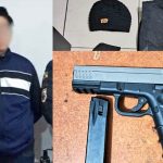 El ciudadano que asaltó gasolinera fue detenido en estación de servicio de Cuenca fue hallado con un arma en su poder.