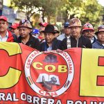Organizaciones sociales y sindicales conmemoran este miércoles 1 de mayo el Día Internacional de los Trabajadores con manifestaciones para reivindicar mejoras laborales y salariales para los trabajadores. EFE