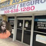 Esta es la ficha del arresto de Katherine M. Morán Vera que difundió City of Doral Police Department, de Miami.