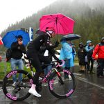 Debido al cambio en las condiciones climáticas se obligó a modificar la decimosexta etapa del Giro de Italia.