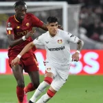Bayer Leverkusen de Hincapié visita a la Roma por la ida de las semifinales de la Europa League.