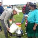 La Sierra ecuatoriana es la principal región de producción de leche en el país. /Archivo