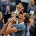 Alexander Zverev es campeón del Masters 1.000 de Roma