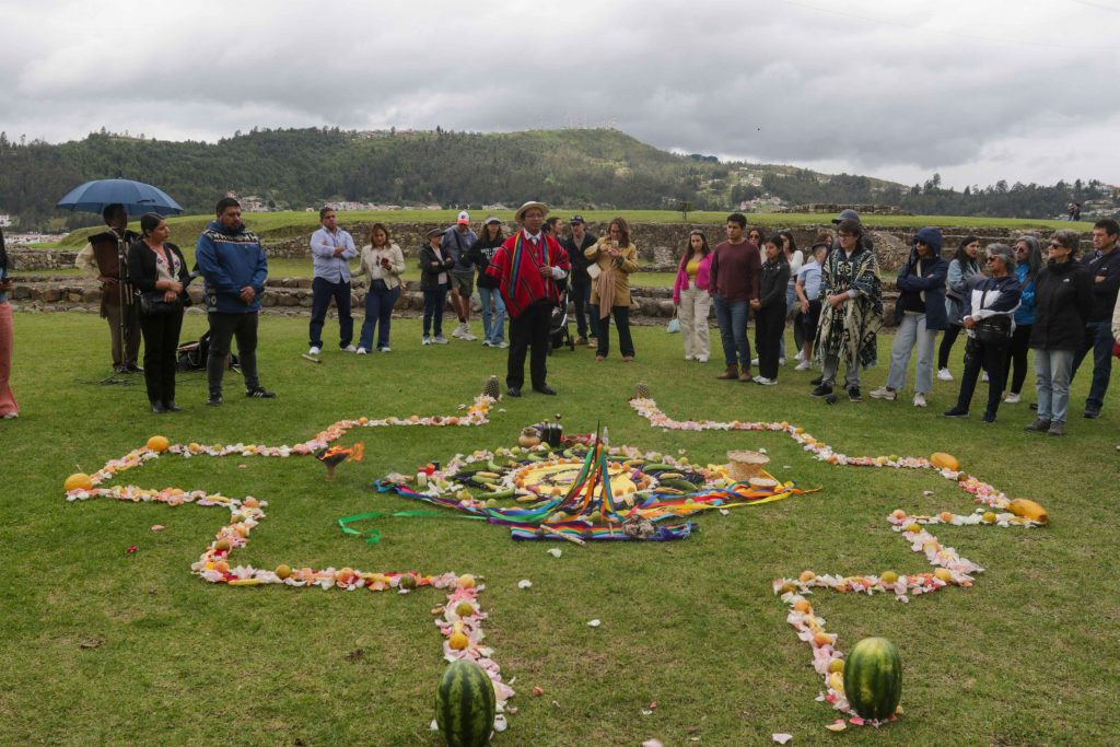 En Cuenca se celebró el Inti Raymi, que es la fiesta del sol y la cosecha.
