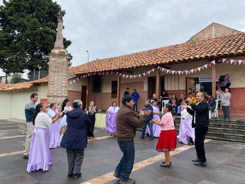Los habitantes recuperaron la Casa de la Picota que se ubica en la Plazoleta del Rollo para darle un enfoque cultural. XCA