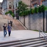 Imagen virtual de cómo se prevé que queden las Escalinatas.