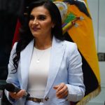 La vicepresidenta Verónica Abad lleva seis meses en Israel por disposición del presidente Daniel Noboa.