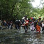 Unos 186.969 migrantes, la mayoría venezolanos, han cruzado la peligrosa selva del Darién, la frontera entre Panamá y Colombia