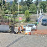 Los trabajos para la renovación de la escalinata arrancaron este lunes 17 de junio de 2024.