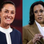 Combo de fotografías de la futura presidenta de México, Claudia Sheinbaum (izq.), y la vicepresidenta de Estados Unidos, Kamala Harris, que mantuvieron este jueves una llamada telefónica en la que dialogaron sobre la cooperación migratoria entre ambos países, el combate al narcotráfico y la importancia de las energías renovables. La Casa Blanca detalló en un comunicado que Harris felicitó a Sheinbaum por "su histórica elección como nueva presidenta de México" en los comicios del 2 de junio. EFE