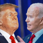 l presidente estadounidense, Joe Biden, y su rival, el expresidente Donald Trump