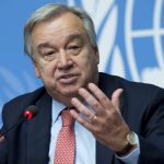 la secretaría general de la ONU negó este lunes 10 de junio de 2024 que exista "ninguna tensión" entre el organismo internacional y el Gobierno de Estados Unidos