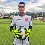 El arquero Josué Méndez pertenece al Club Deportivo Cuenca.