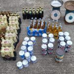 Balanzas y artículos de contrabando se decomisaron en la Feria Libre.