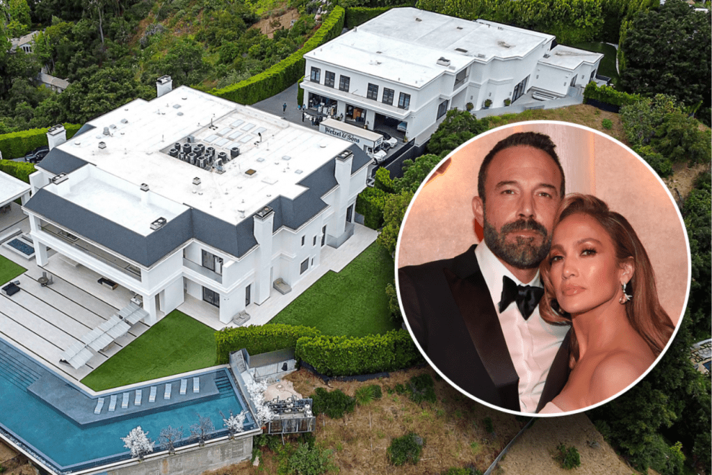 La cantante Jennifer López y el actor Ben Affleck han puesto a la venta su mansión en la ciudad de Los Ángeles, en California (EE.UU.), valorada en unos 60,8 millones de dólares