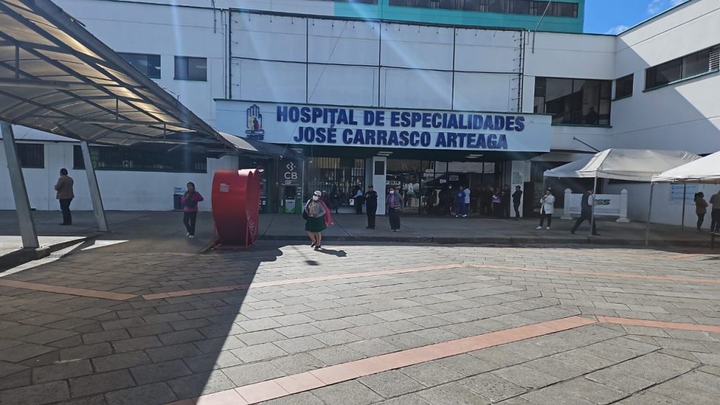 Hospital José Carrasco, del IESS.