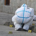 La Policía Nacional investiga el asesinato al estilo sicariato cometido entre las calles Miguel Heredia y Gaspar Sangurima, en Cuenca.