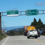 En este lugar delincuentes interceptaron una camioneta y secuestraron a dos personas. IVM