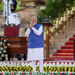 la India celebró este lunes su primera reunión del Gabinete de ministros tras la toma de posesión del primer ministro, Narendra Modi.
