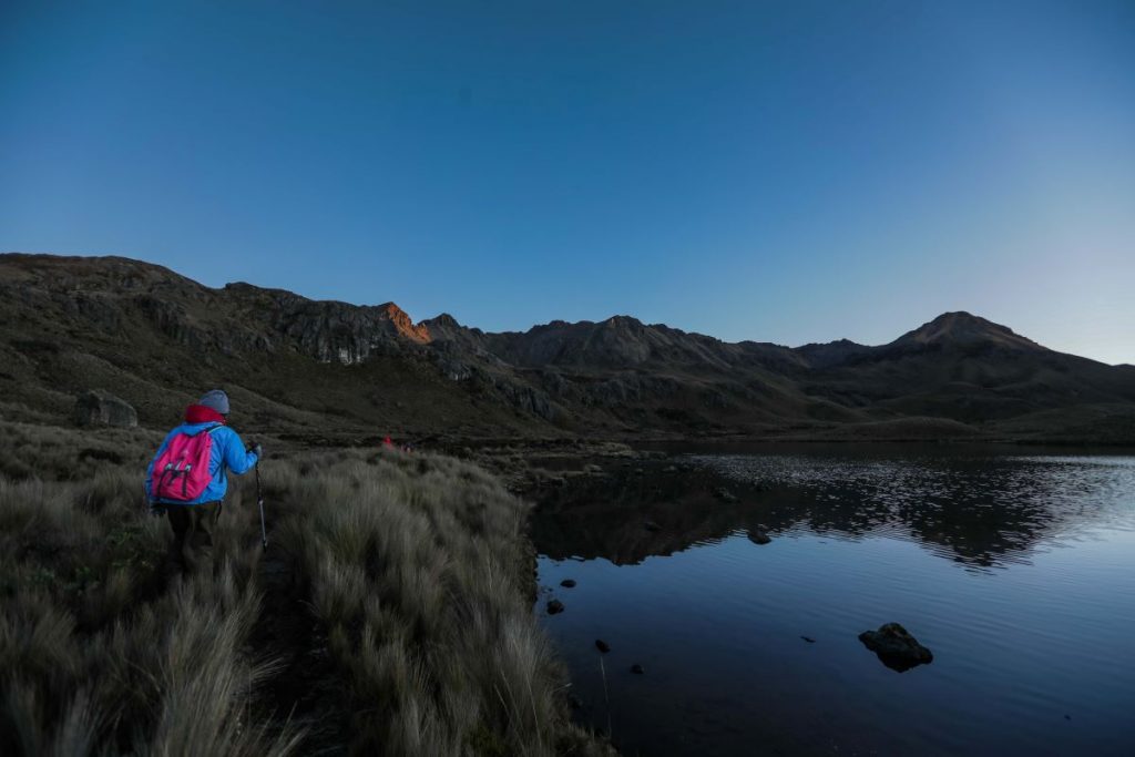 El Parque Nacional Cajas es una reserva de agua y el principal proveedor de líquido vital para la ciudad.