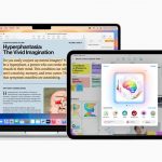 - Fotografía cedida por Apple donde se aprecian un Mac, un iPad y un iPhone con el Apple Intelligence, el sistema de inteligencia personal que combina el poder de los modelos generativos con el contexto personal para brindar inteligencia útil y relevante para el usuario. Apple anunció este lunes su propia inteligencia artificial (IA) gratis para sus productos, 'Apple Intelligence', en su conferencia anual de desarrolladores WWDC, uniéndose así a otros gigantes tecnológicos, como Microsoft o Google, en la carrera por esta tecnología vanguardista, y presentó además una alianza con OpenAI para poder usar su popular ChatGPT. EFE