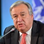 El secretario general de Naciones Unidas, António Guterres, urgió este miércoles a que las potencias mundiales demuestren un mayor compromiso en la lucha contra el cambio climático