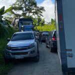 Estado vial Azuay: Una de las alternativas a la vía Cuenca - Girón - Pasaje es la Chilcaplaya - Uzhcurrumi – Quera, no obstante presenta intenso tránsito vehicular.