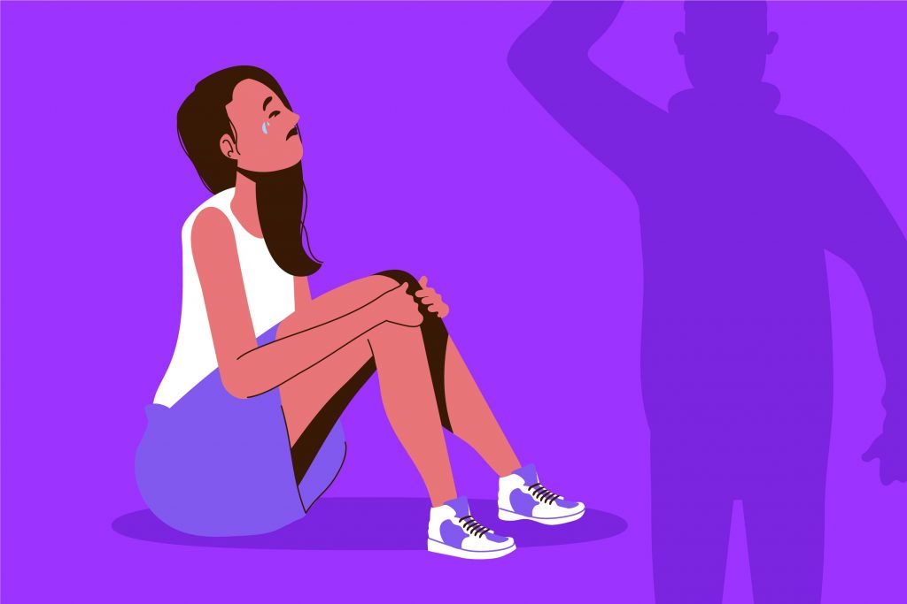 Ilustración de la violencia de género que sufren miles de personas en el mundo. /Cortesía