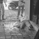 Imágenes que forman parte del archivo ficcional que recrearon los artistas sobre la masacre del 15 de noviembre de 1922. /Cortesía