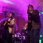 Artistas de Santa Isabel durante presentaciones realizadas en el cantón. /Cortesía