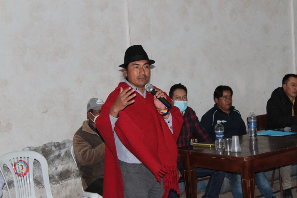 Leonidas Iza, principal dirigente de la Conaie, dio declaraciones sobre las marchas del 4 de julio de 2024.