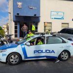Personal policial durante el operativo de liberación de un ciudadano secuestrado en Miraflores.