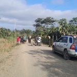 Habitantes de la comunidad Tres Ranchos, Molleturo, hallaron el cadáver sin vida en horas de la madrugada.