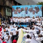 Martínez llamó a votar en las elecciones de este 28 de julio en paz y por un cambio en Venezuela. EFE