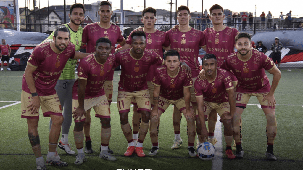 El Deportivo Cuenca la pasa mal en su viaje por Estyados Unidos debido a una "mala organización del club", según relatan sus jugadores. Foto Deportivo Cuenca