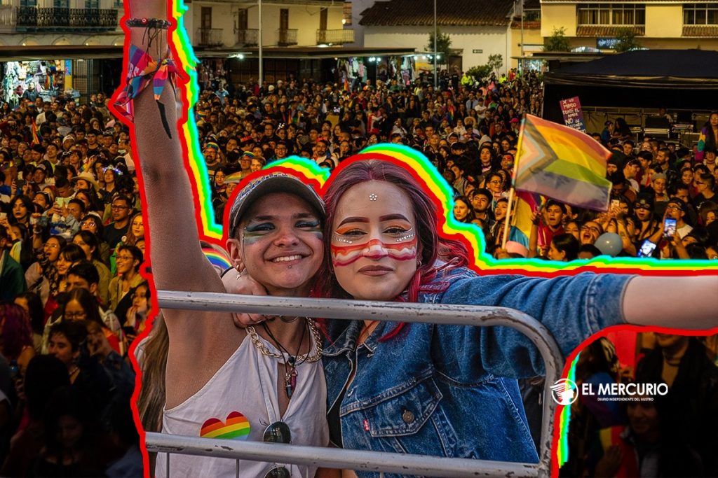 El orgullo LGBTIQ+ se celebrará el sábado 6 de julio de 2024. Foto Orgullo Cuenca
