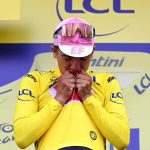 Richard Carapaz fue líder de la General del Tour de Francia. Foto: EF Pro Cycling