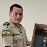 Jorge Ortiz, jefe de la Dinapen en Azuay, dio detalles sobre el secuestro de los tres niños.