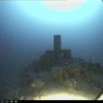 Vista de los restos de un carguero que naufragó hace 55 años en sus costas y cuyo destino y el de 21 de sus tripulantes dados por muertos era un misterio desde entonces, informaron este jueves fuentes oficiales. EFE