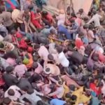 Al menos son 116 las personas muertas este martes por la estampida que se desató al término de un evento religioso en el norte de la India