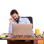 Imágen de referencia del Síndrome del trabajador quemado. /Freepik