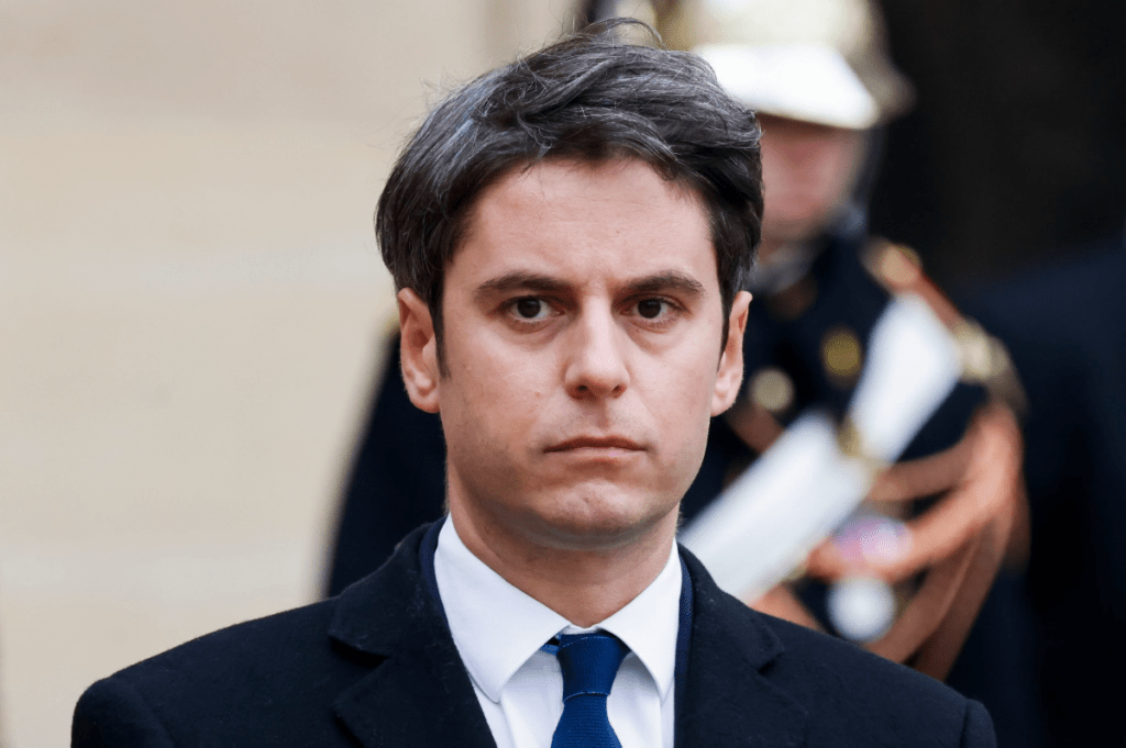 primer ministro francés, Gabriel Attal, que ha hecho balance ante la prensa de la primera semana de competiciones y ha destacado el "éxito deportivo" y el "éxito de organización".