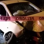 Así terminó el vehículo en el que falleció un ciudadano en un accidente de tránsito en Cuenca.