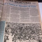 Miles de fieles asistieron a la misa que celebró el Papa Juan Pablo II en el Templete de Miraflores, en enero de 1985 en su visita a Cuenca. PNH