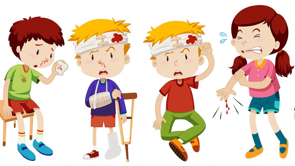 Ilustración de los daños que puede provocar la pirotecnia en niños y otras personas que la manipulen mal. /Cortesía