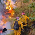 Incendios forestales han devastado vegetación en los cantones de Cuenca y Girón en la provincia del Azuay.